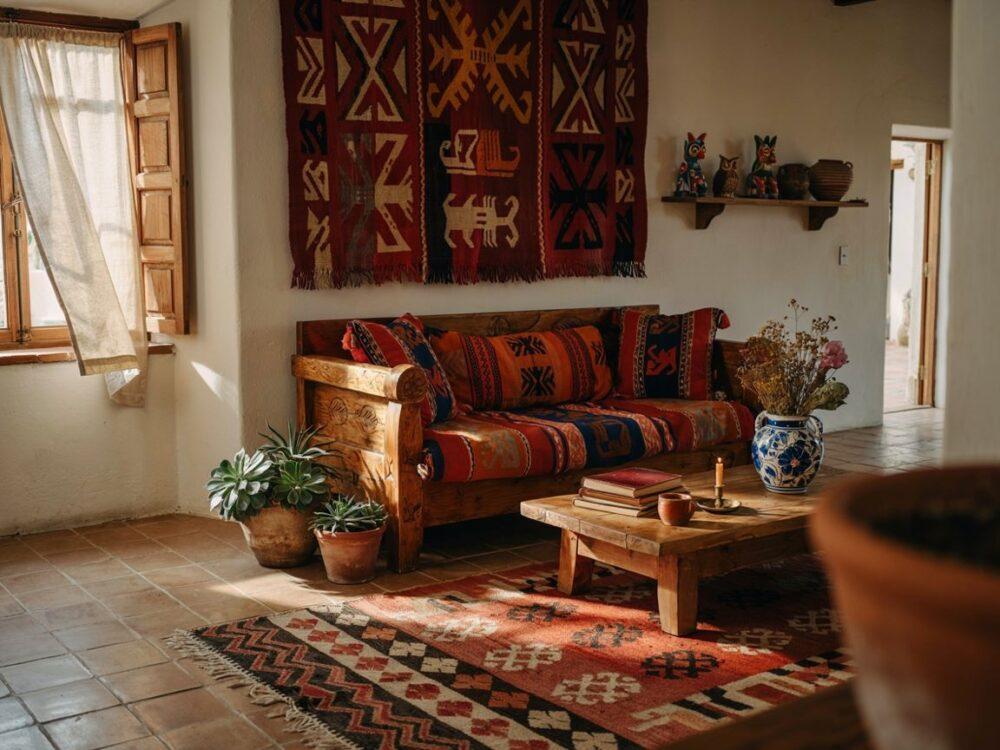 ceramiczne ozdoby w stylu meksykańskim
